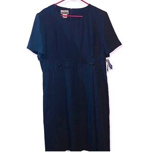 NWT Leslie Fay Little Black Dress